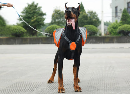Oxford Fabric Outdoor Dog Backpack: Adventure Awaits!
