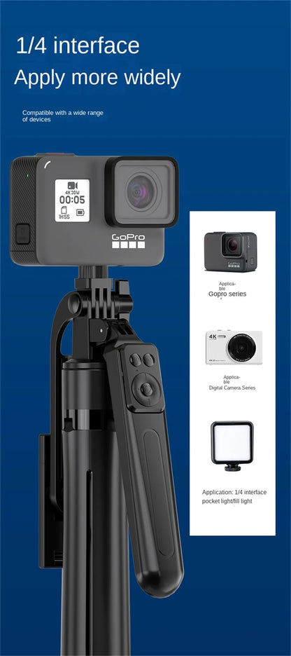 COOL DIER New Tripod for Smartphone Camera,Tripods Stand with Bluetooth shutter
