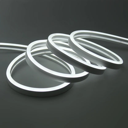 Solar LED Neon Strip Light 5m 10m DC 24V 120LED/m 2835 Flexible Lights 6x12mm Waterproofof