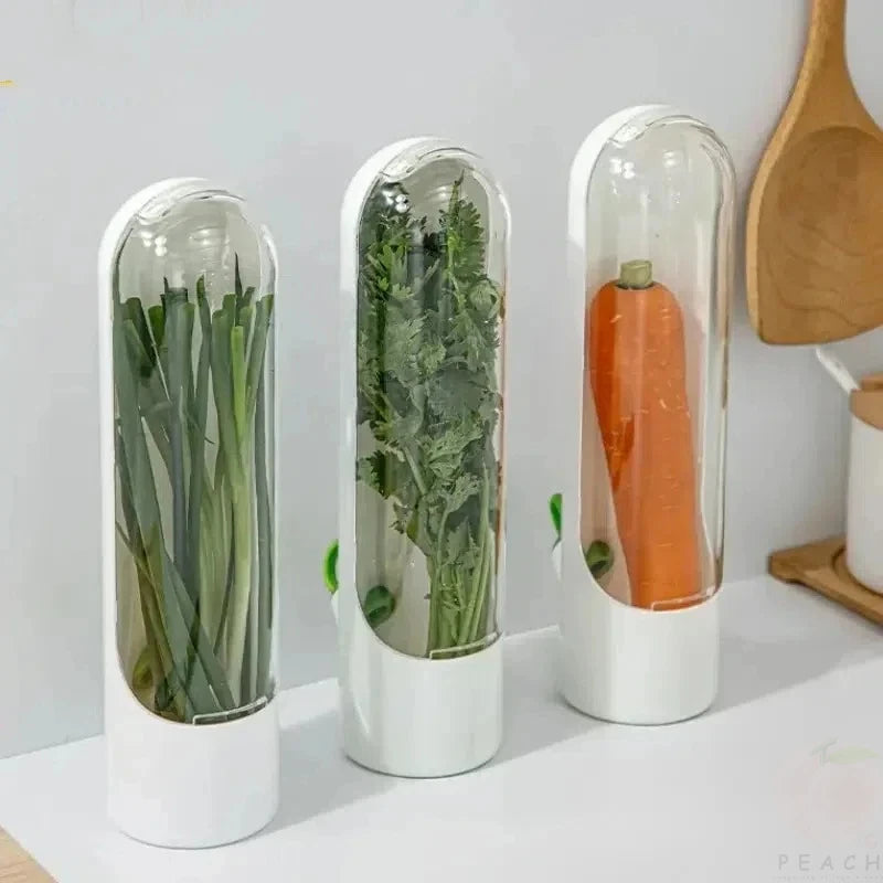 Caixa para Conservação de Vegetais Frescos com Estampado de Baunilha, Resistente ao Pó e à Pressão, Ideal para Transporte Internacional