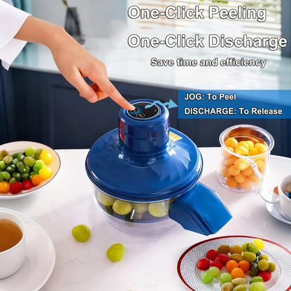 Pelador de Fruta Eléctrico Automático, Máquina Peladora Inteligente, Inalámbrico Portátil