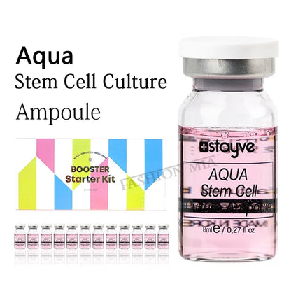 Kit Sérum Facial Branqueador Stayve BB Cream Glow Skin Booster Coreano com Peptídeos