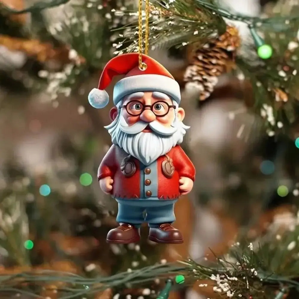 New Christmas Tree Decoration Pendant Multifunction Acrylic Durable Material