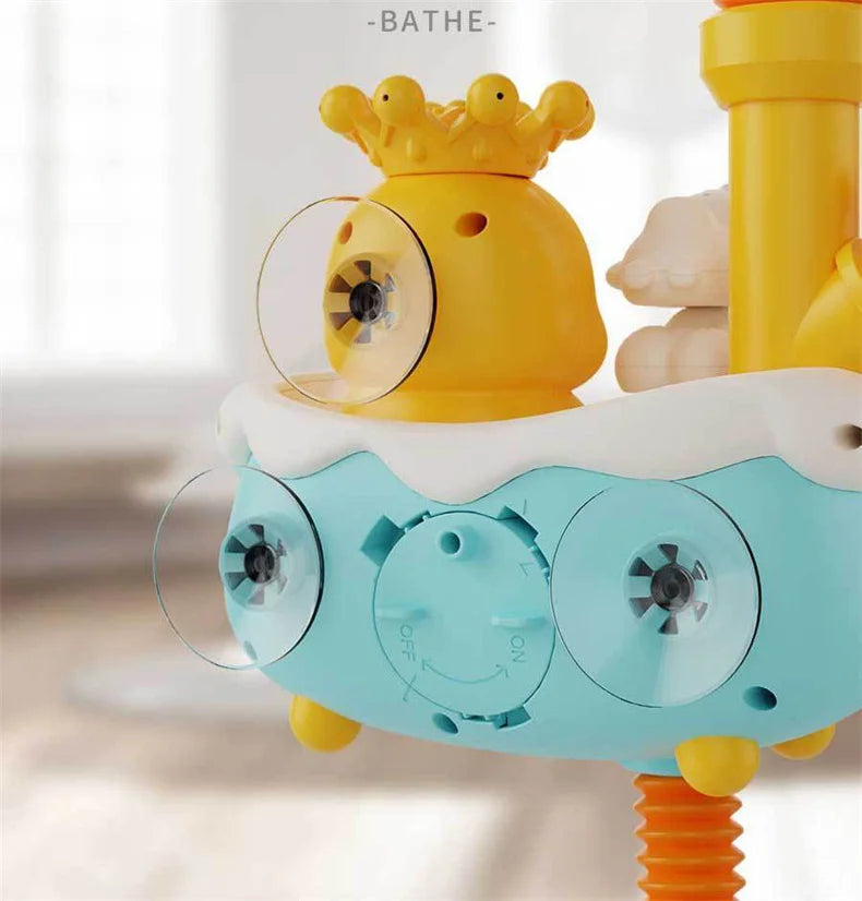 Baby Bath Toy Clouds Duck Model Bathing Cute Swimming Water Game