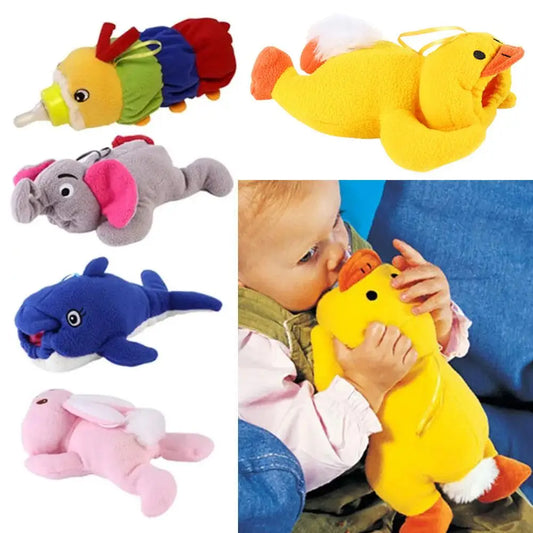 Cute Plush Feeding Bottles Bag Milk Wate Bottle Pouch Cove