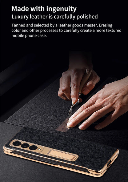 LANGSIDI Leather Case Leather for Samsung Galaxy Z Fold 6 5 4 3