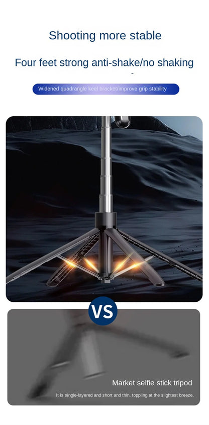 COOL DIER New Tripod for Smartphone Camera,Tripods Stand with Bluetooth shutter