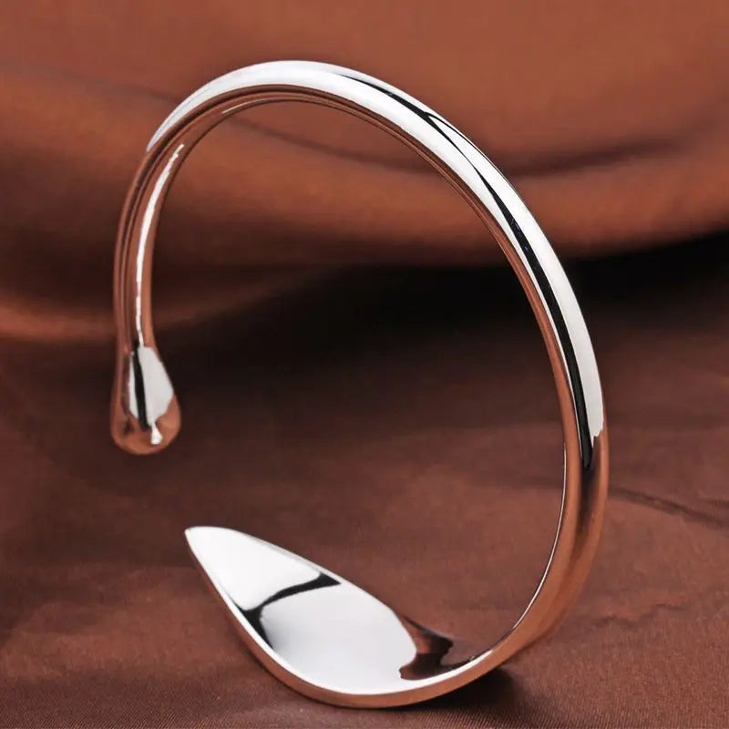 Luxury 925 Sterling Tree Leaf Bracelet for Women Fashion Designer