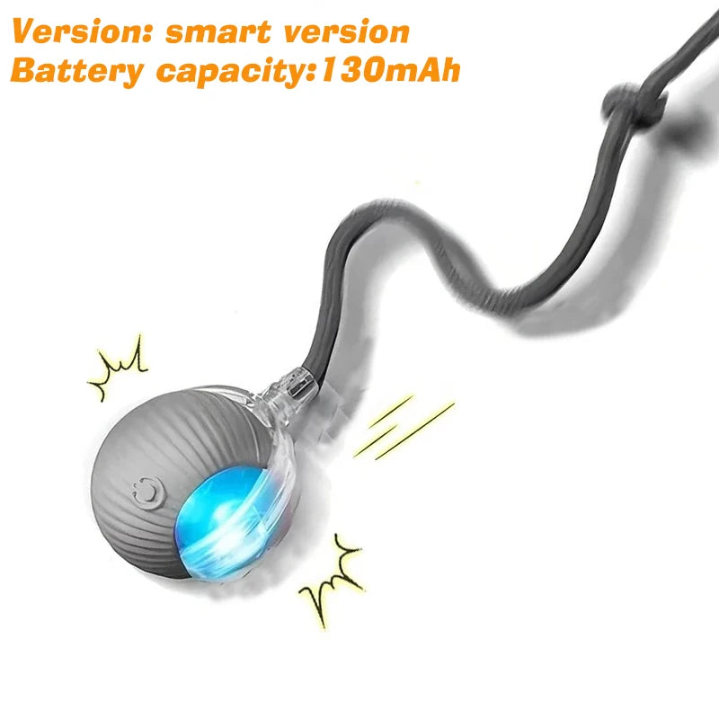 New Cat Interactive Ball Toy,Automatic Rolling Cat Ball Rechargeable
