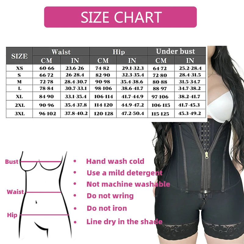 Women High Compression Girdle Shaper Postpartum Belly flat Sheath