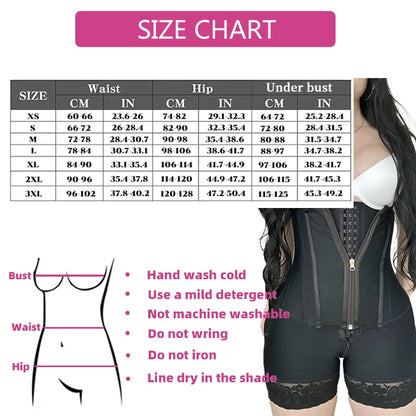 Women High Compression Girdle Shaper Postpartum Belly flat Sheath