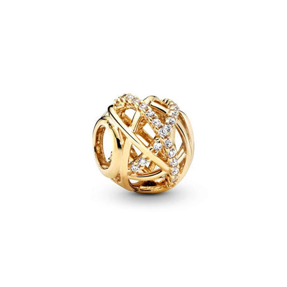 Charm Bead Fit Original European 925 Silver Bracelet Jewelry Gift