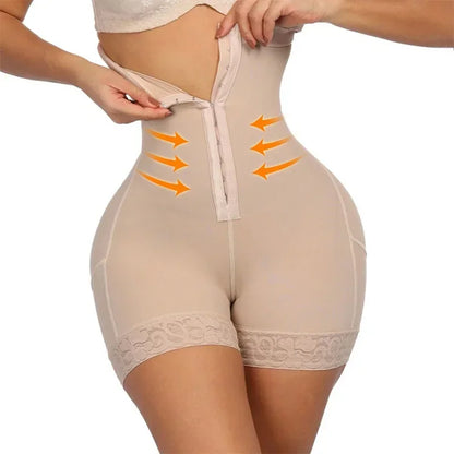 Fajas Colombianas Butt Lifter Shapewear High Waist Tummy Control Panties