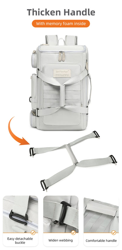 Travel Backpack Business Bag Wet and Dry Separation Shoulder Bags Multi-compartment