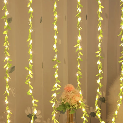 2 M 20 Light Always on Battery Box Willow Curtain Lamp Decorative
