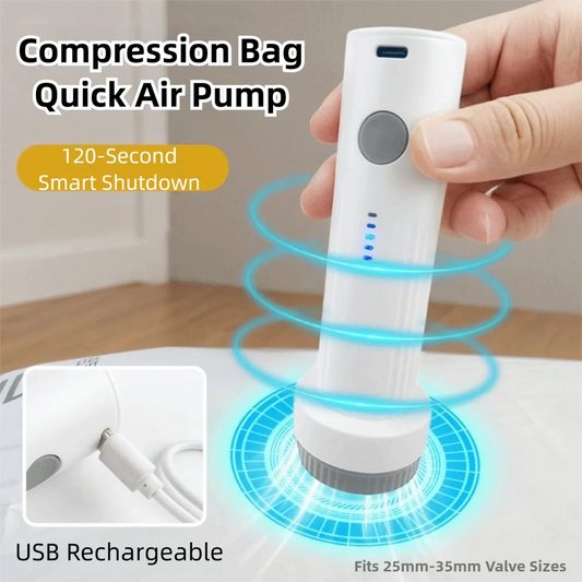 New Rechargeable Electric Vacuum Pump Portable Low Noise Compressed Bag Air