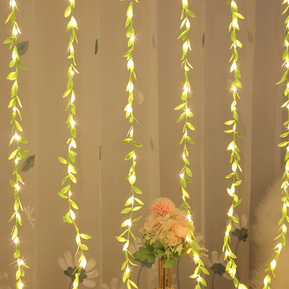 2 M 20 Light Always on Battery Box Willow Curtain Lamp Decorative