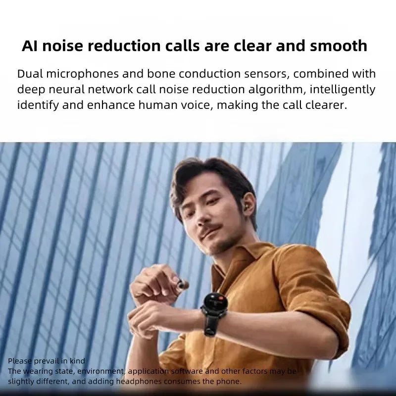 Huawei WATCH Buds Headphone  Two-in-One Smart Watch Noise Reduction