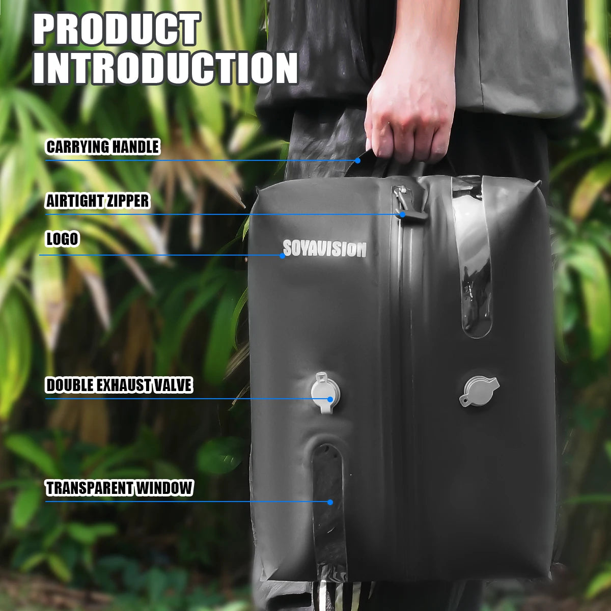¡Gran oferta! Bolsas de vacío de TPU S M L, bolsas de compresión al vacío reutilizables, equipaje impermeable