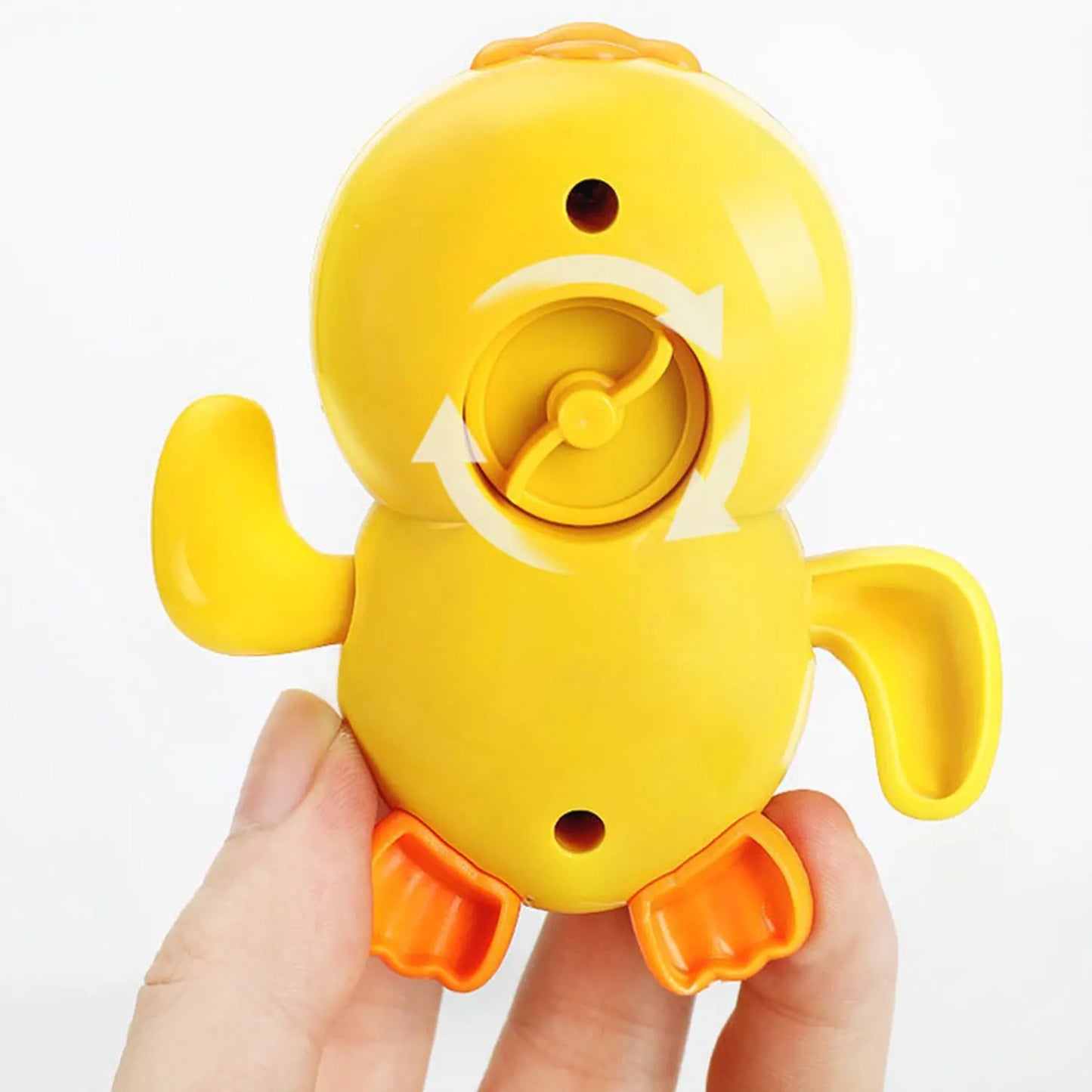 Summer Baby Water Gun Spray Toys Cute Little Yellow Duck Swimming