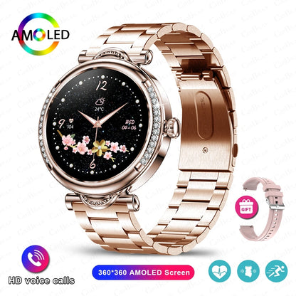 For Xiaomi Android Fashion Women Smart Watch 360*360 HD Screen