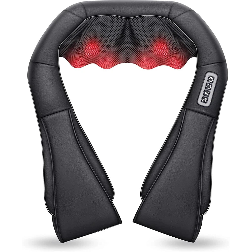 U Shape Deep Kneading Electric Massage Pillow For Neck Waist Leg Body
