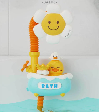 Baby Bath Toy Clouds Duck Model Bathing Cute Swimming Water Game