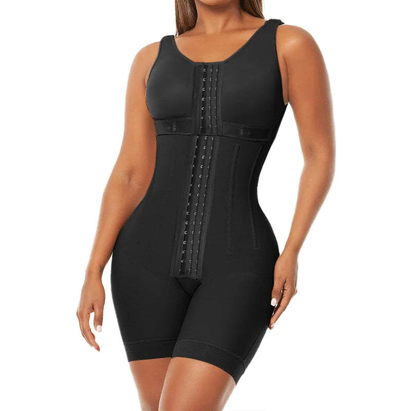 Fajas Colombianas High Compression with Bones Shapewear Post-operative