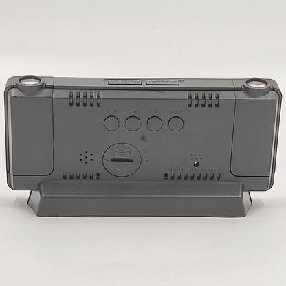 double projection clock LED clock Alarm Clock Digital clock 12/24H