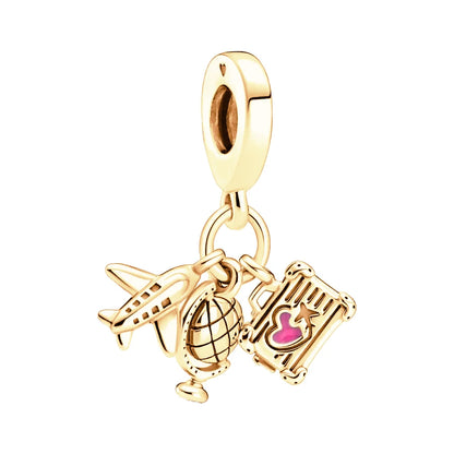 Charm Bead Fit Original European 925 Silver Bracelet Jewelry Gift