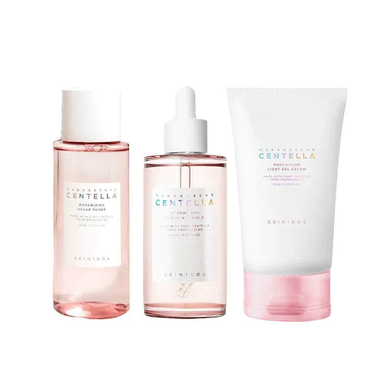 Suero facial tónico con ampolla de sal rosa fresca de productos originales de Centella coreana