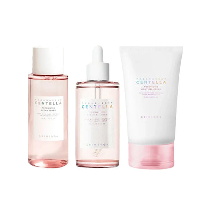 Suero facial tónico con ampolla de sal rosa fresca de productos originales de Centella coreana