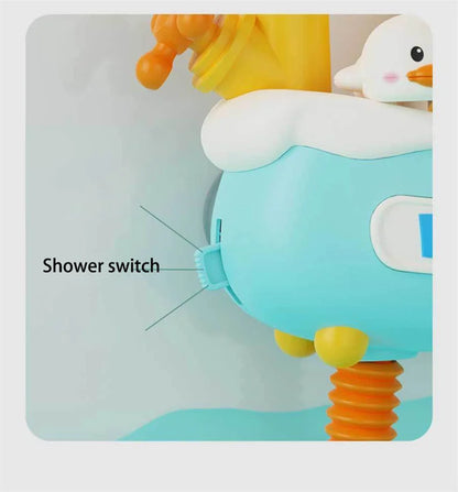 Baby Bath Toy Clouds Duck Model Bathing Cute Swimming Water Game