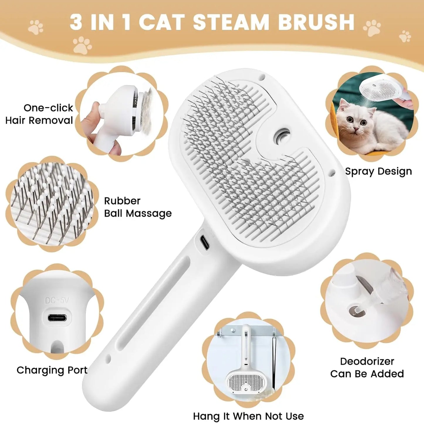 Discover the Benefits of the Pet Spray Grooming Comb