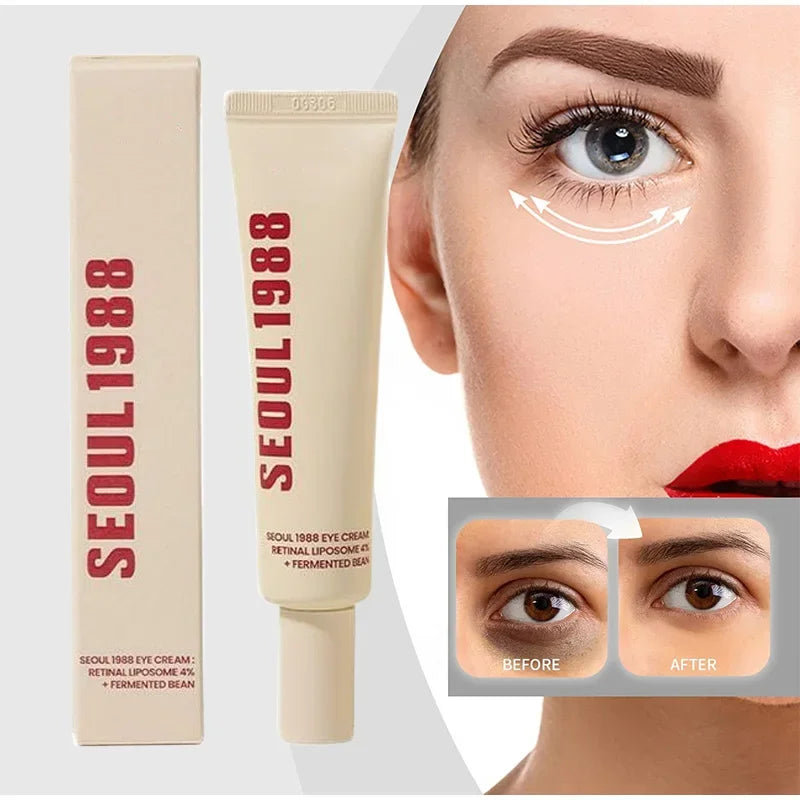 Sérum facial coreano de retinol de 1988, com ginseng preto, niacinamida e vitamina C.