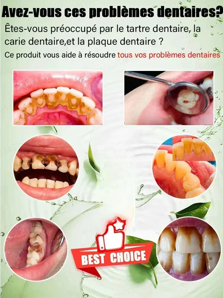 Toothpaste of Teeth Whitening Repair of Cavities Caries Removal of Plaque Stains Decay