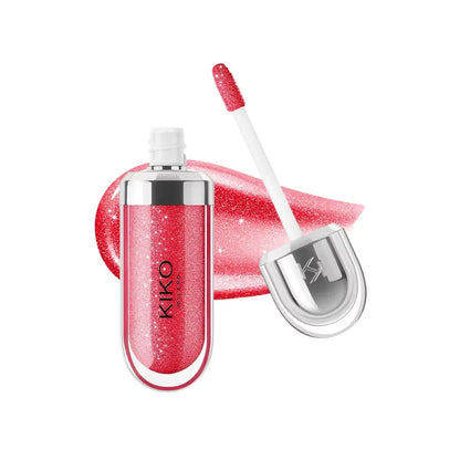 KIKO 3D Hydra Lipgloss Mirror Lip Glaze Shimmer Moisturizing Pearlescent Color Liquid
