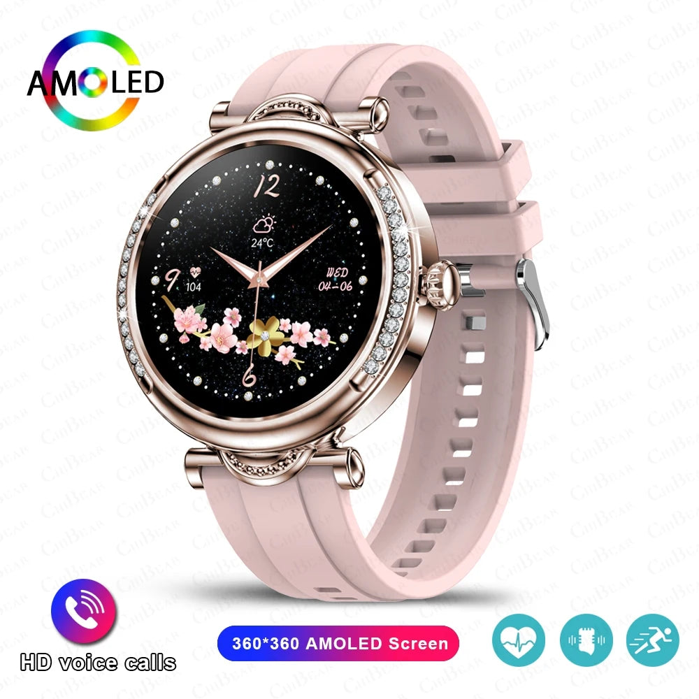 For Xiaomi Android Fashion Women Smart Watch 360*360 HD Screen