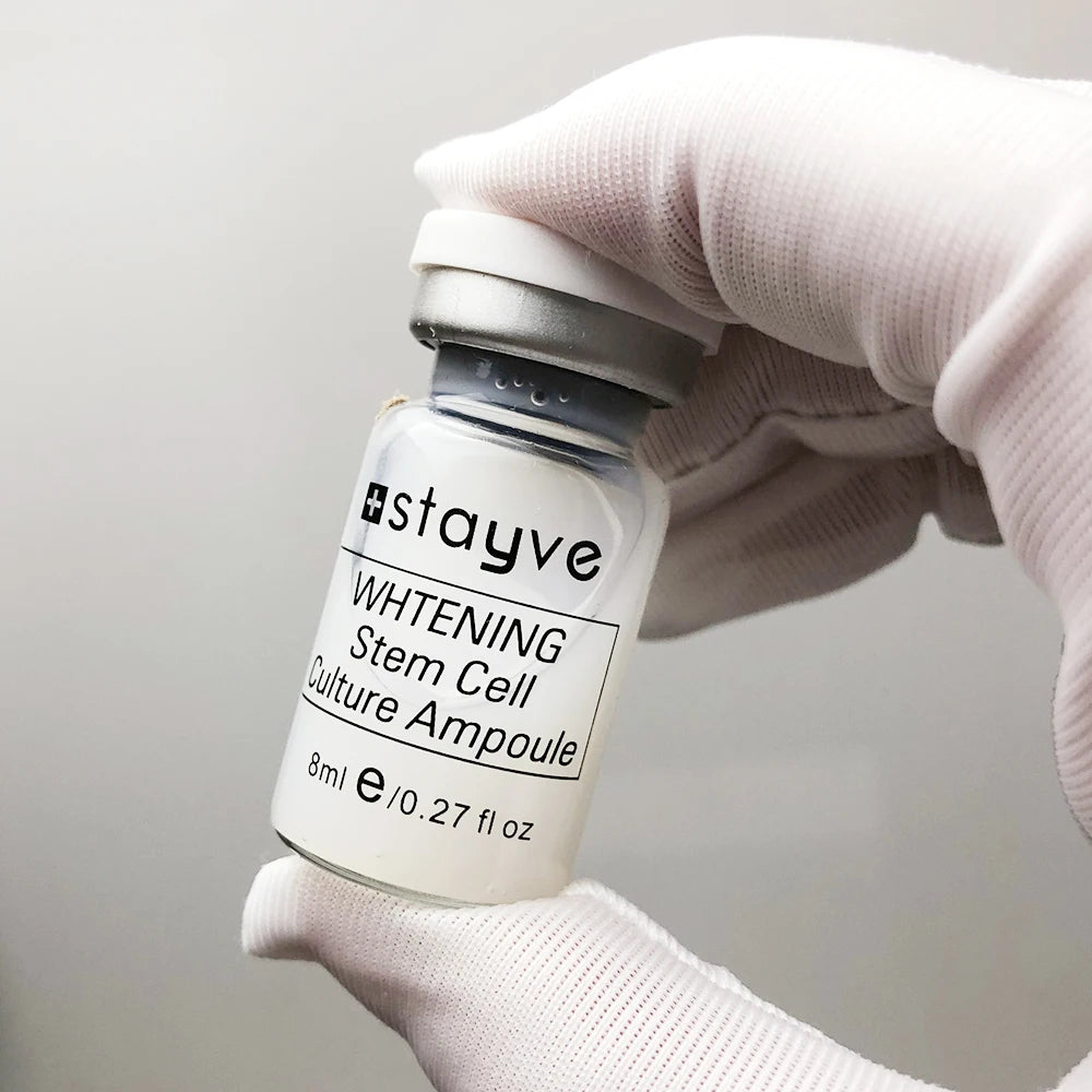 Kit Sérum Facial Branqueador Stayve BB Cream Glow Skin Booster Coreano com Peptídeos