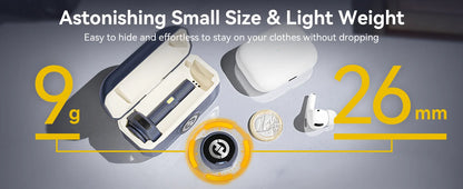 Micrófono de solapa inalámbrico Hollyland Lark M2 para iPhone, cámara, alcance de 300 m