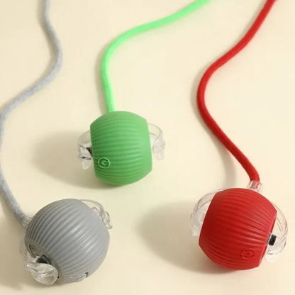 New Cat Interactive Ball Toy,Automatic Rolling Cat Ball Rechargeable