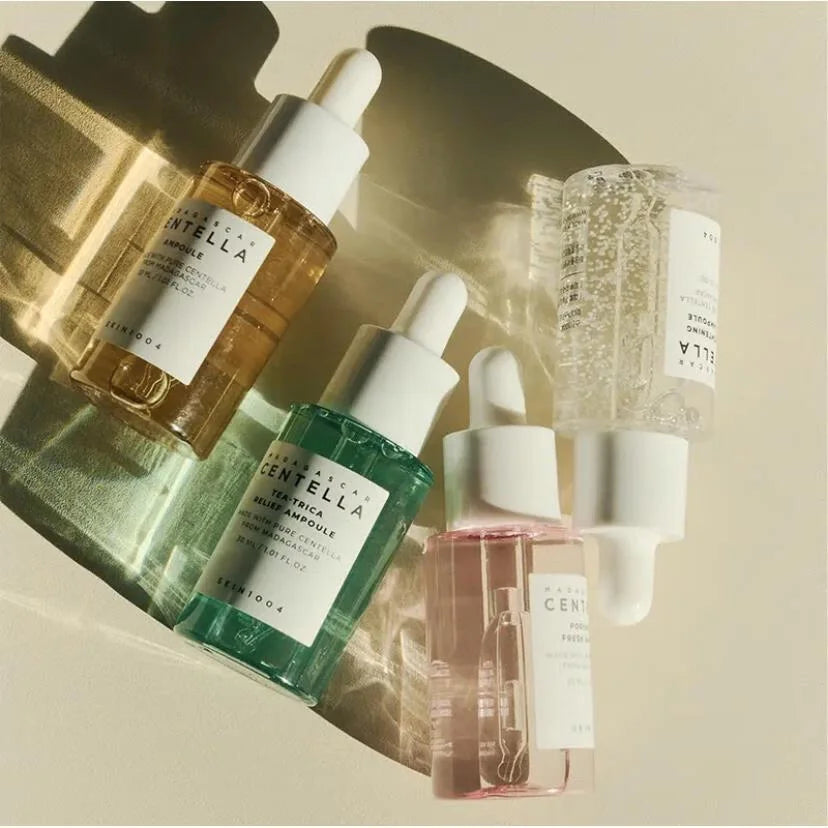 Ampolla facial reparadora de cuatro colores con centella asiática Korea Skin1004 Angel Skin Care
