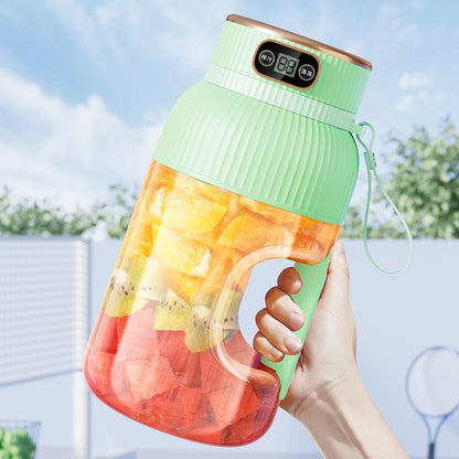 Exprimidor de frutas portátil, eléctrico, de gran capacidad, para batidos, de preparación rápida, apto para producción de jugos.