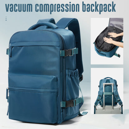 Vacuum Backpack Travel Bag for Men Large Capacity airback Backpack Business