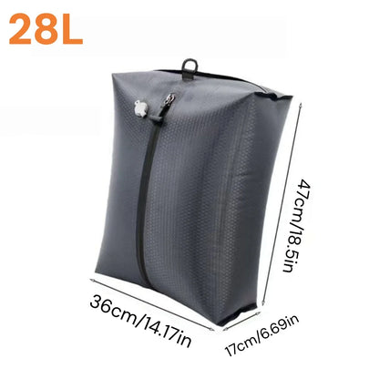 Bolsas de compresión al vacío para exteriores, bolsas de almacenamiento de ropa para camping y viajes, ligeras, etc.