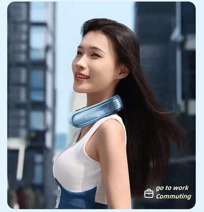 Portable Neck Fan 10000mAh Rechargeable Fan