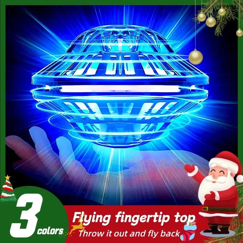 Flying Orb Boomerang Ball LED Lights Flying Spinner Drone Magic Ball