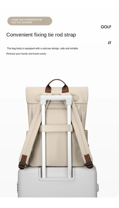 GOLF Backpacks Woman Anti Theft Laptop Backpack Elegant School