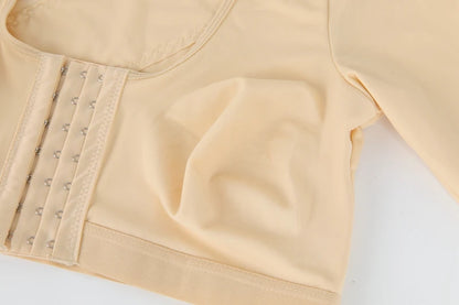 Shaper Tops for Women Flabby Arms Compression Post Surgery Front Closure Bra Cropped
