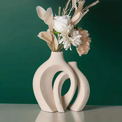 Modern Boho Decor Set Vases